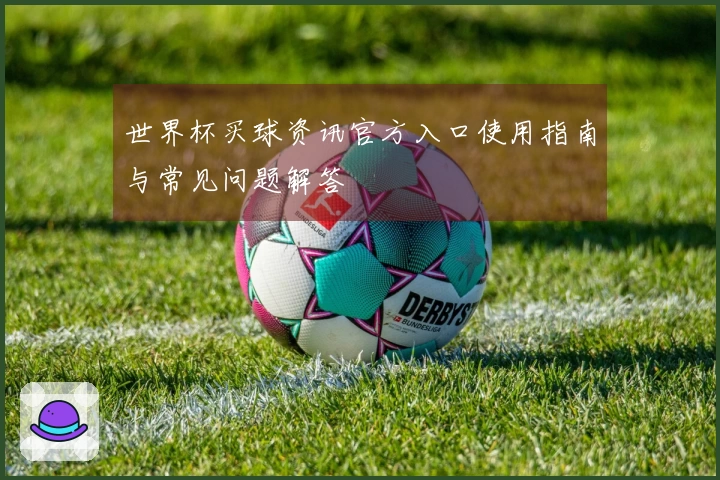 世界杯买球资讯官方入口使用指南与常见问题解答